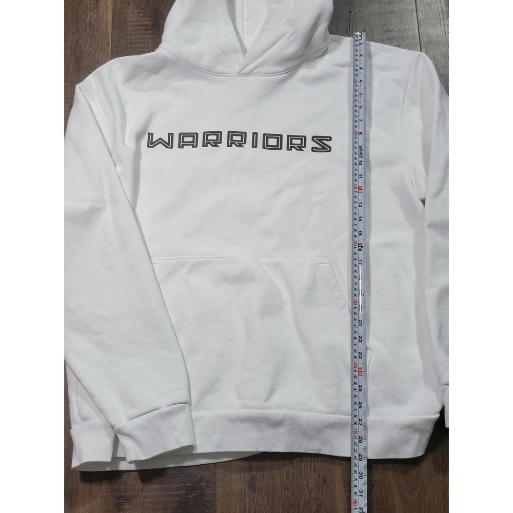 The Wild Collective Golden State Warriors Stephen Curry White Hoodie 2XL MD1025C